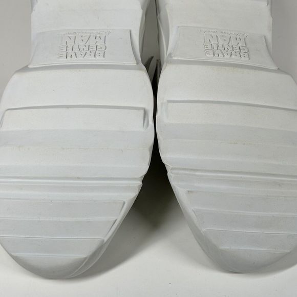 Brave Gentleman Sculpture Sneaker made with MIRUM® - Off White Mens 8-8.5 - Picture 14 of 16